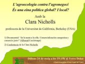 Conferència agroecologia